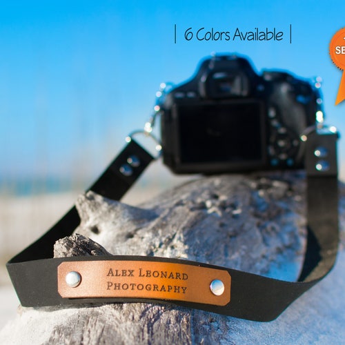 Handmade Leather Camera Strap Custom Personalized Camera Etsy