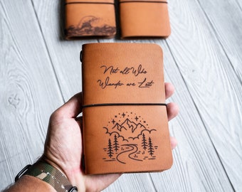Personalized Gift, Personalized Leather Journal, Personalized notebook, Leather Anniversary Gift for Him, Gift for Her, leather notebook