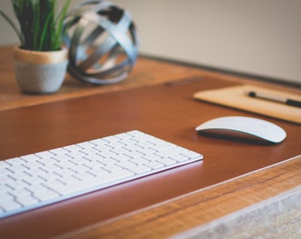 Leather Desk Pad Etsy