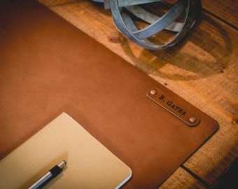 Leather Desk Pad Etsy