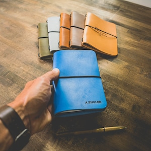 Journal en cuir personnalisé, cahier personnalisé, cadeau d'anniversaire de 3 ans, cadeau pour lui, cadeau pour elle, cadeau pour homme, cadeau pour papa, personnalisé