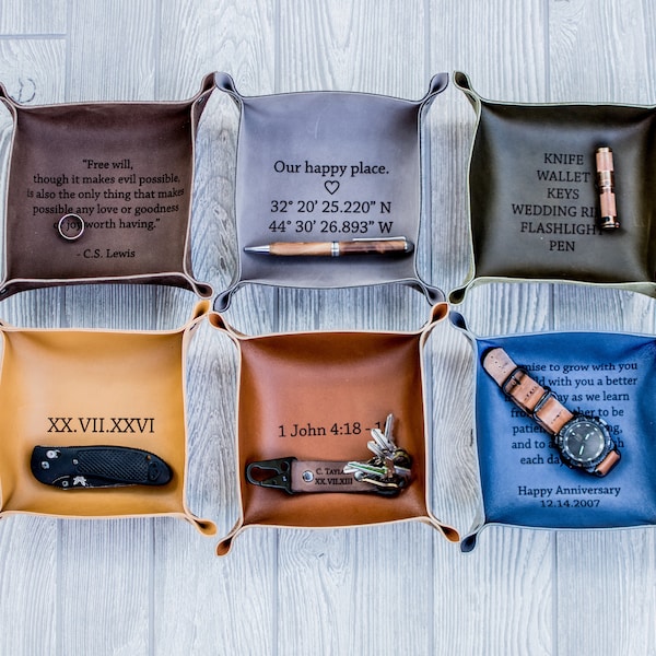 Mens Leather Christmas Gift 60+ Gift Ideas for 2024