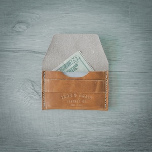 Die Truman, handgemachte Herren Leder Brieftasche, italienisches Leder, Brieftasche für Männer, Geschenke für Männer, Geschenk für ihn, kleine Brieftasche