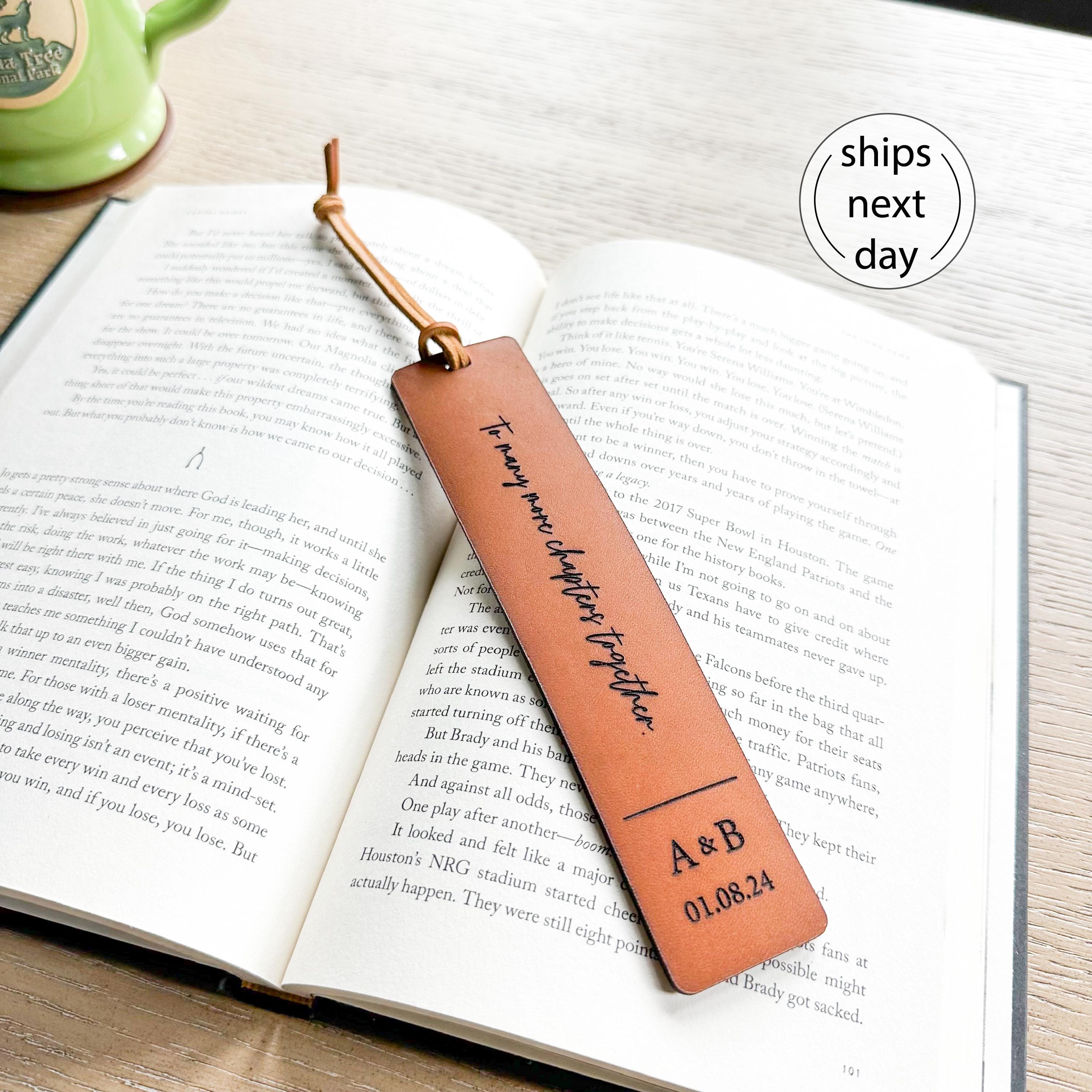 Anniversary Book Mark - Etsy