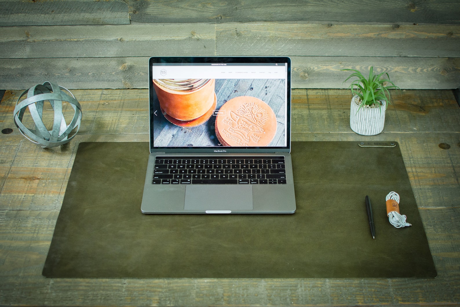Personalized Desk Mat Leather Desk Pad Gift for Man Best Etsy