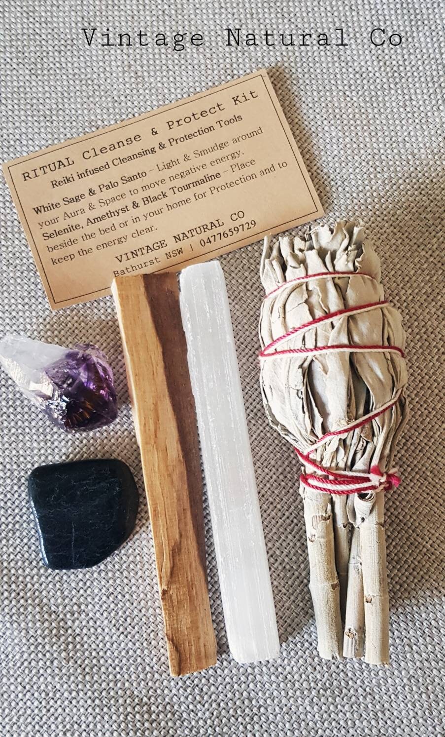 Sage Cleansing and Protection kit Etsy