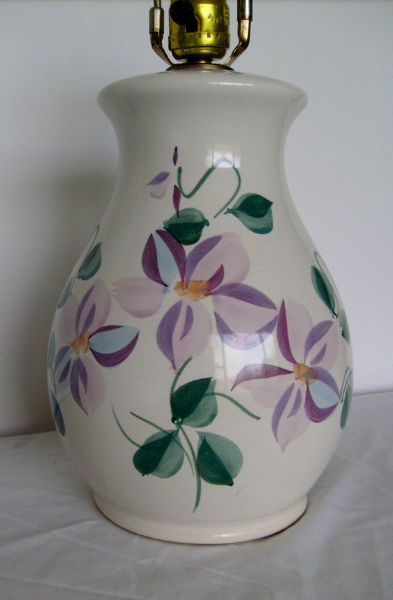 ceramic floral table lamps