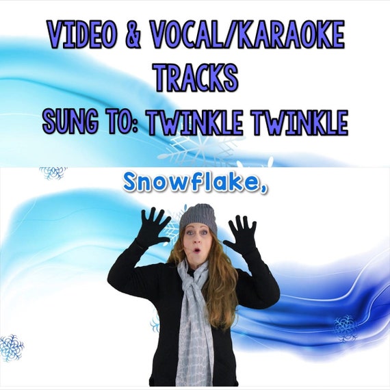 Snowflakes Snowflakes - Winter Song with Lyrics and Music - Speak and Play  English