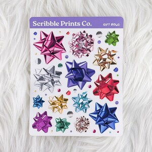 Lazos de regalo – Deco // Pegatinas mate para diario