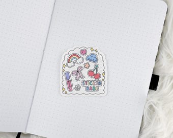 Sticker Babe – Journal Deco // Matte Sticker