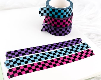 Checker - 15mm Decorative Washi Tape