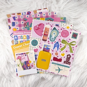 Junk Club Junk Journal Sticker Kit