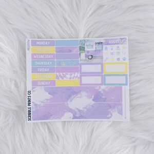 Meadow – Matte Hobonichi Cousin Monthly Sticker Kit