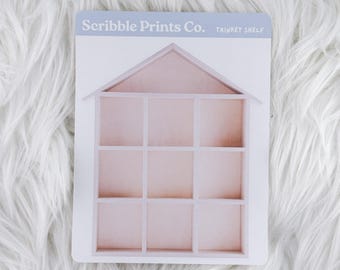 Trinket Shelf – Deco // Matte Journal Stickers