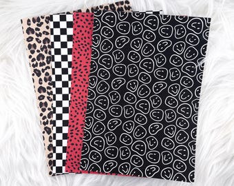 Rock N Roll – Journal Backgrounds Set // 4 Matte Sticker Papers