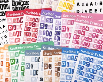 Ransom Letters // Matte Journal Stickers