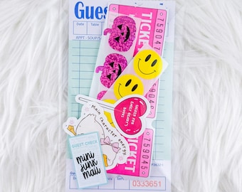 Mini Junk Mail - Matte Stickers & Ephemera