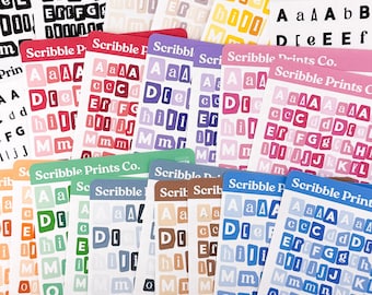 Ransom Letters // Matte Journal Stickers