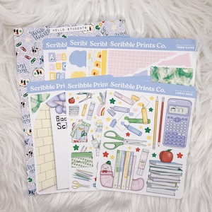 Hello Students Journaling Sticker Collection