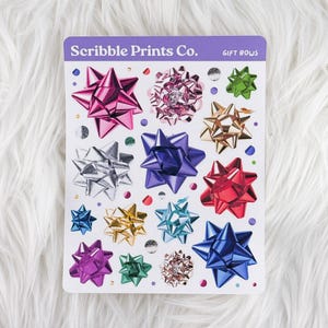 Gift Bows – Deco // Matte Journal Stickers