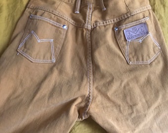 mustard yellow jeans womens