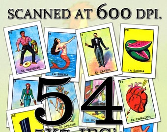 Loteria Cards Etsy