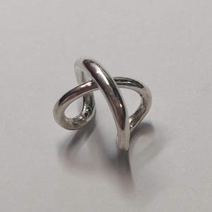 Minimalist Sterling Silver Ear Cuff: No Piercing