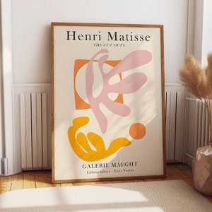 Matisse Berggruen & Cie Print: Colorful Abstract Wall Art