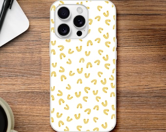 Macaroni Pasta iPhone Case: Illustrated Italian Food Design