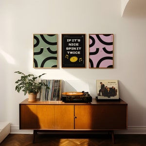 Aesthetic wall art scene with colourful guinness prints for man cave kitchen bar or pub irish inspired art