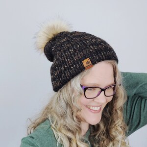 Meadow Hawthorn Beanie Double Brim Knit 