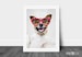 Happy Lovely Dog Print, Nursery Animal Decor Wall Art, Large Printable Poster, Digital Download, Modern Decor, I Love Yoy Dog Print