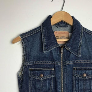 Sleeveless jacket Jeans LEVIS VINTAGE made in CANADA