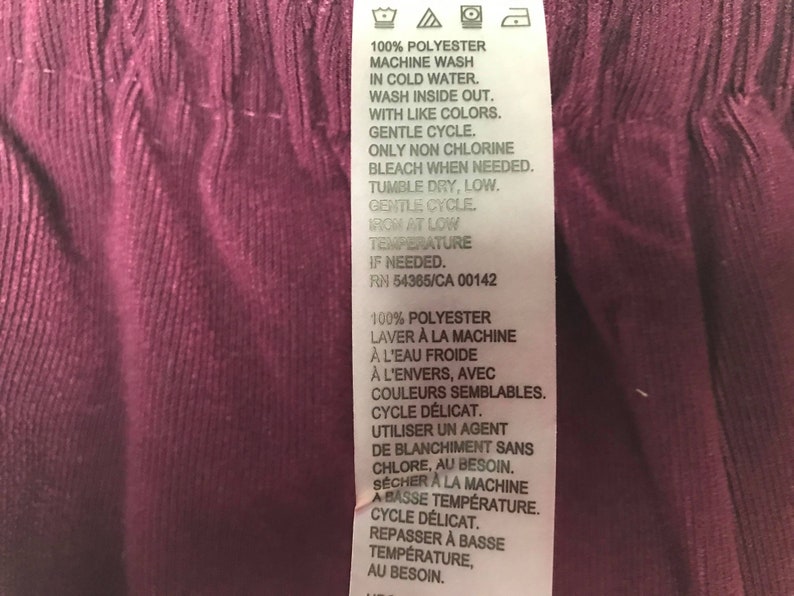 Burgundy Red Vintage Corduroy Pants