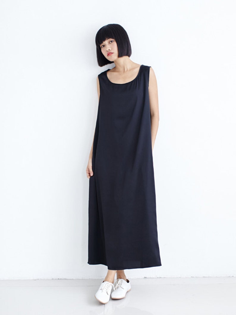 simple black sundress