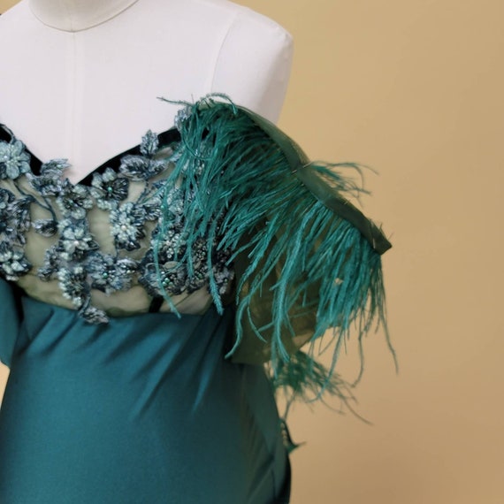Scarlett gown, maternity dress, green maternity dress, photography gown , corset gown