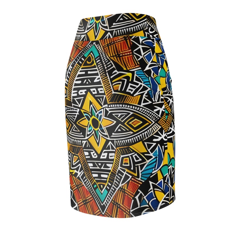 African style skirt womens business casual African pattern beautiful traditional dress image 4