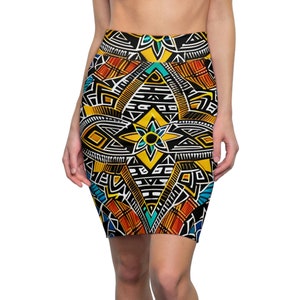 African style skirt womens business casual African pattern beautiful traditional dress image 5