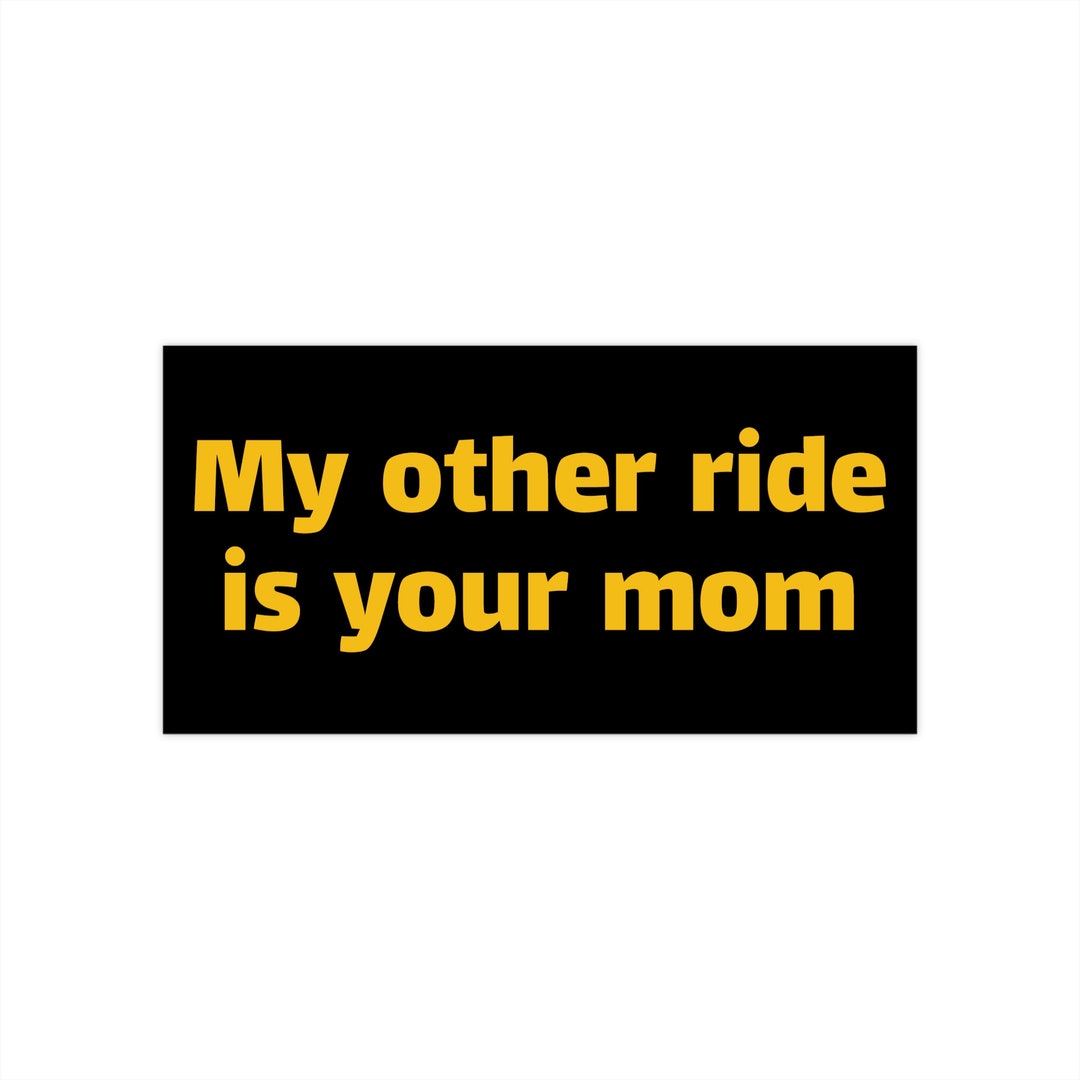 Funny Bumper Stickers Crude Decal Offensive Sticker for Car Etsy