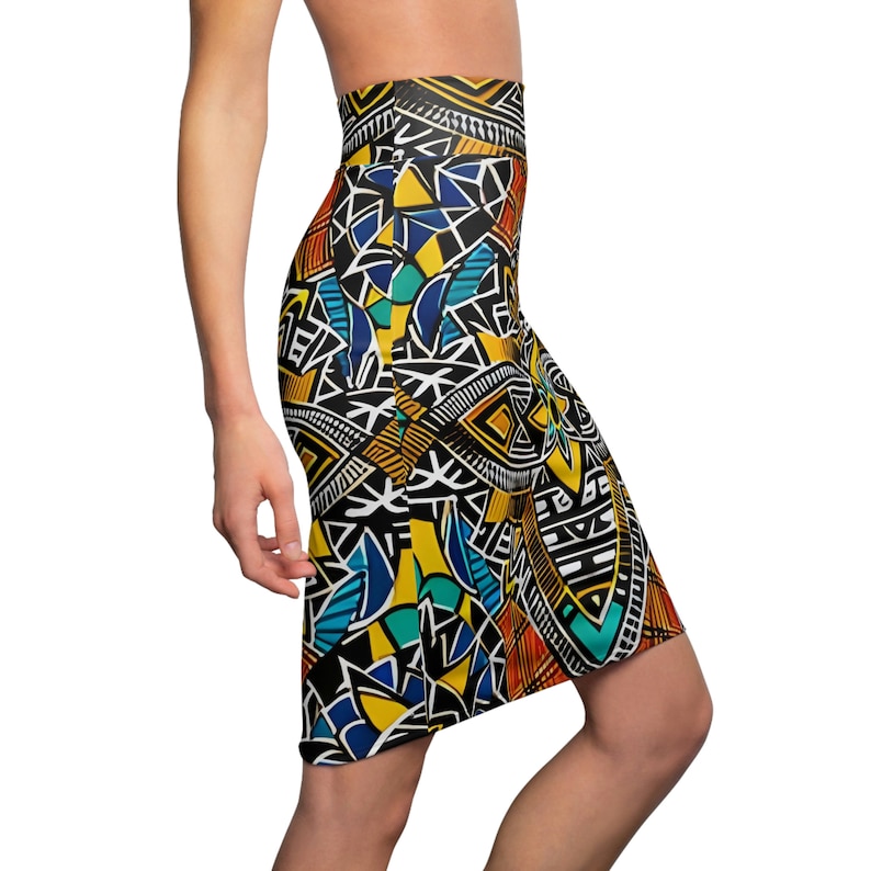 African style skirt womens business casual African pattern beautiful traditional dress image 7