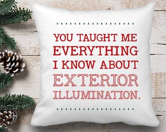 Christmas Vacation Pillow Cover – Funny Holiday Movie Quote