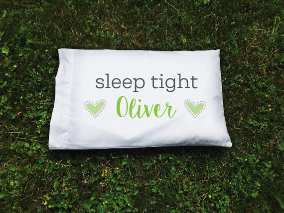 Personalized Sleep Tight Children's Replacement Pillow Case for Dreamsweet