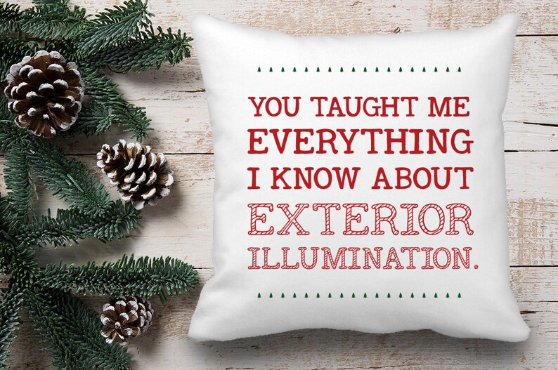 Creative Christmas Vacation Exterior Illumination Quote for Large Space