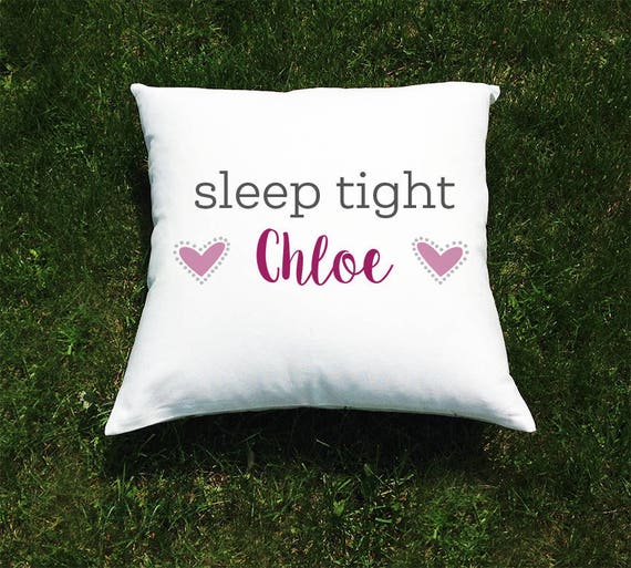 Personalized Sleep Tight Children's Replacement Pillow Case for Dreamsweet