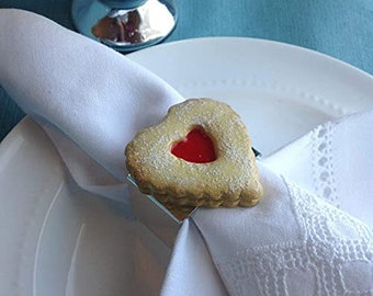 Heart Cookie Napkin Ring