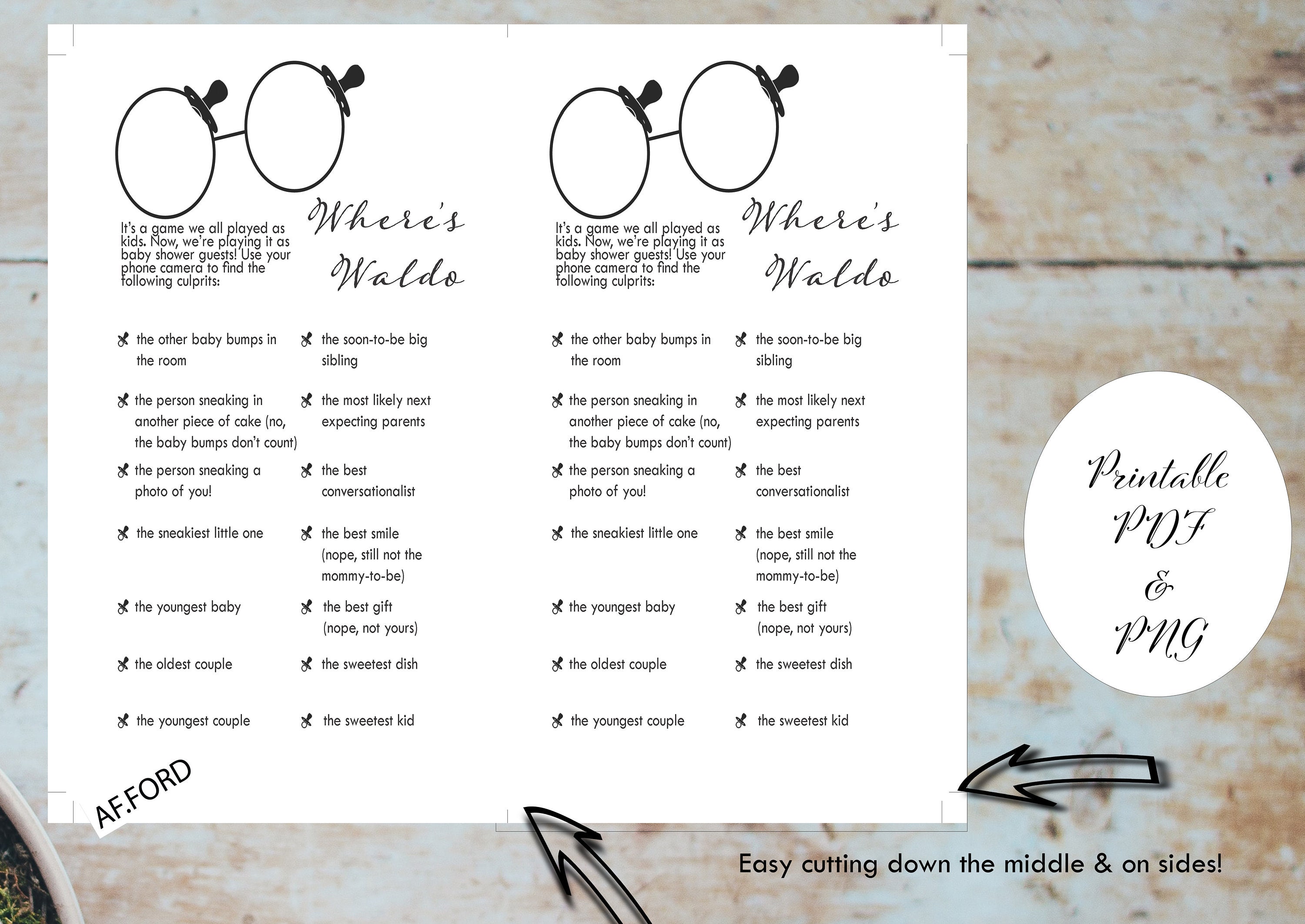 Printable Baby Shower Game Baby Shower Game Template Where s Waldo Printable Baby Shower Game Baby Shower Game Template Where s Waldo