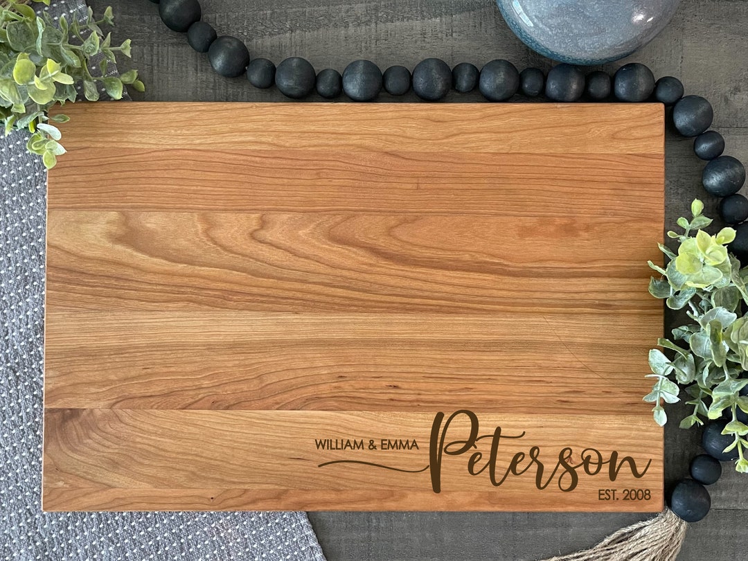 Personalized Engraved Cutting Board Realtor Gift Etsy