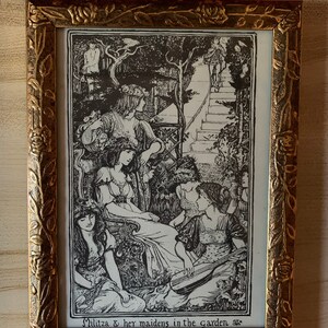 Framed Fairy art