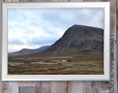 Printable Travel Photography Scottish Highlands Dramatic Landscape Stock Photo Instant Download