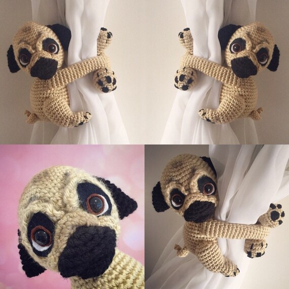 Patrón de ganchillo, Corbata de cortina